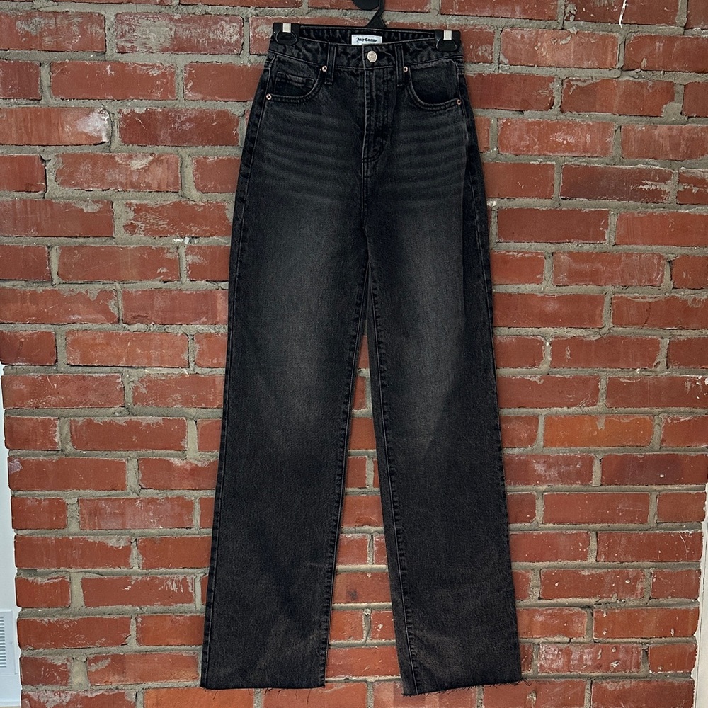 Juicy Couture Black High Rise Women Jeans